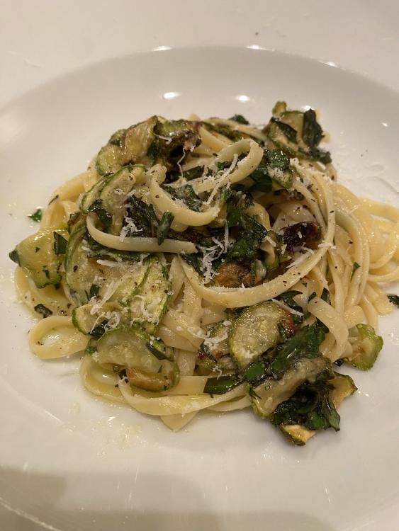 Spaghetti alla Nerano aka Stanley Tucci's life changing pasta