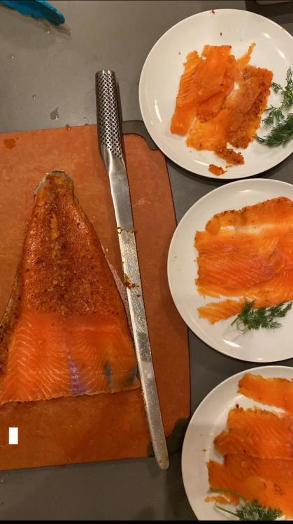 Scotch gravlax