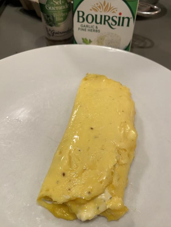 Chef Ludo Boursin Omelette