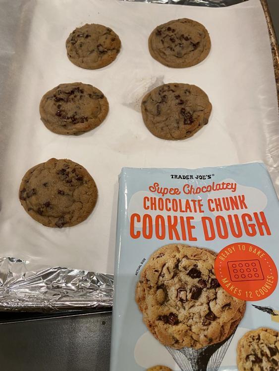 Trader Joe's chocolate chip cookies