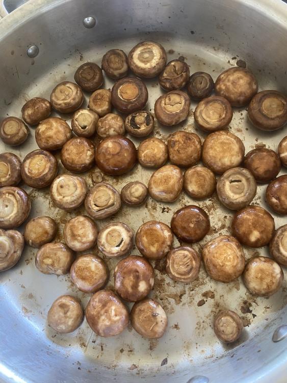 Smoked mushrooms from Zaytinya Jose Andres