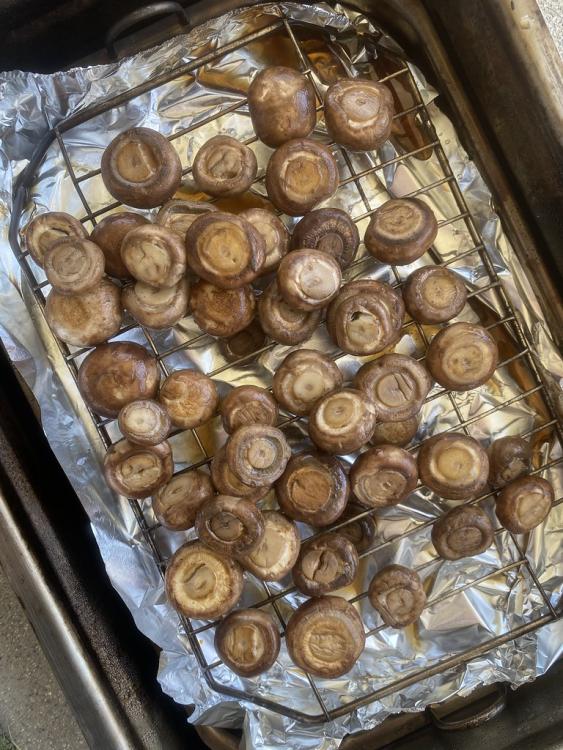 Smoked mushrooms from Zaytinya Jose Andres