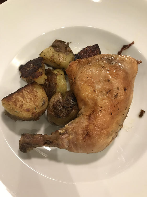 Chicken confit