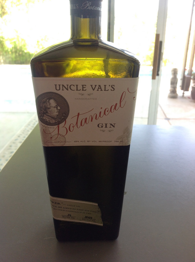 Uncle Val's botanical gin from Sonoma