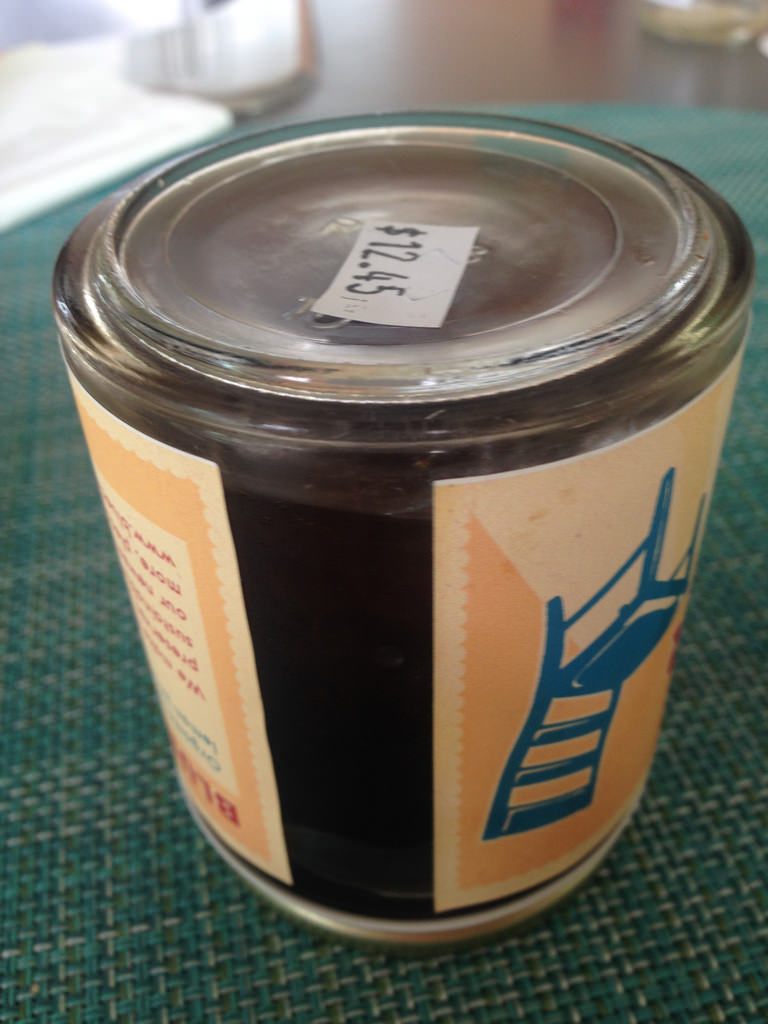 Blue chair bergamot jam