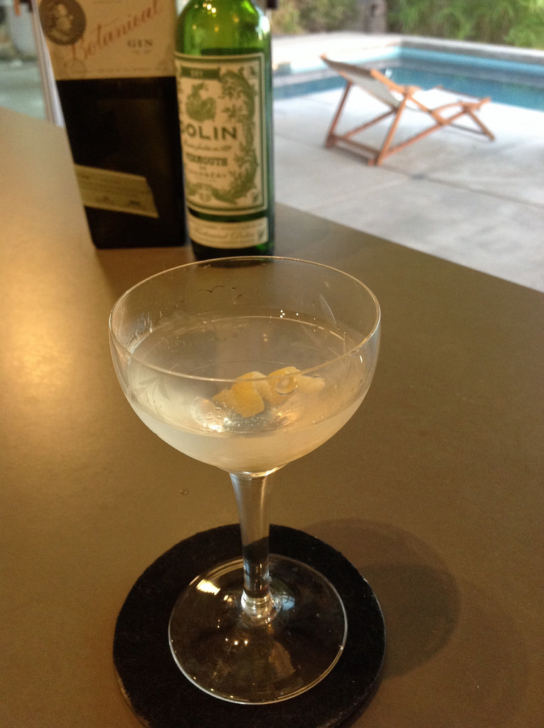 3:1 Martini with Uncle Vals botanical gin and Dolin dry vermouth