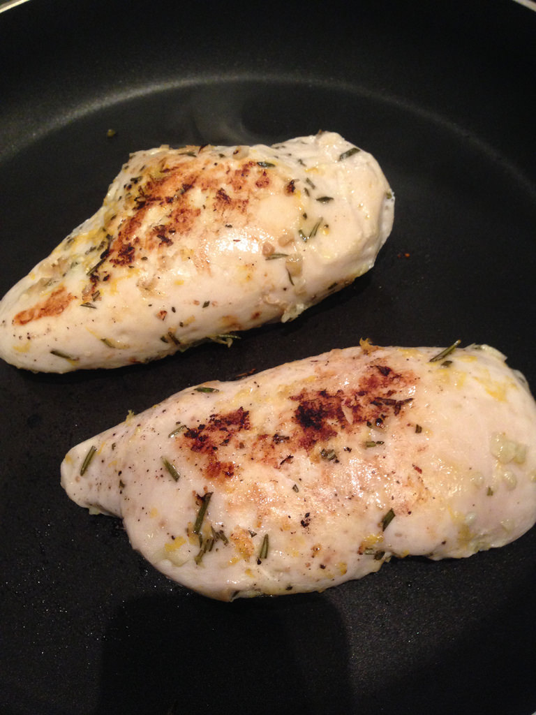 Sous vide chicken breast