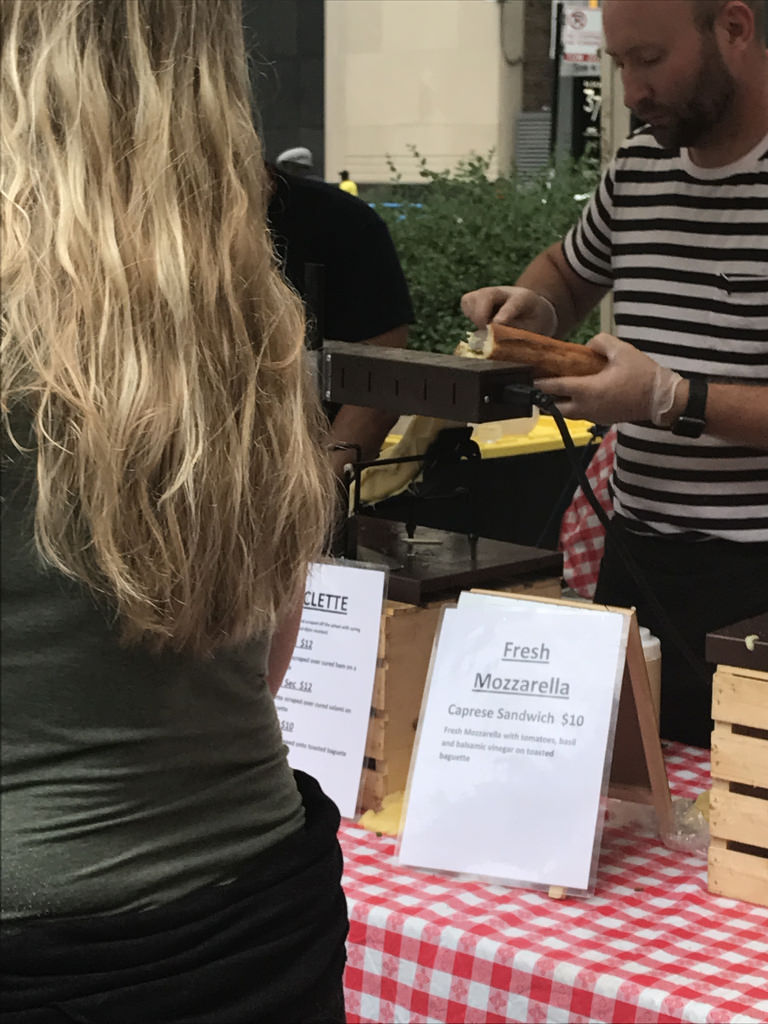 Farmers market in Chicago