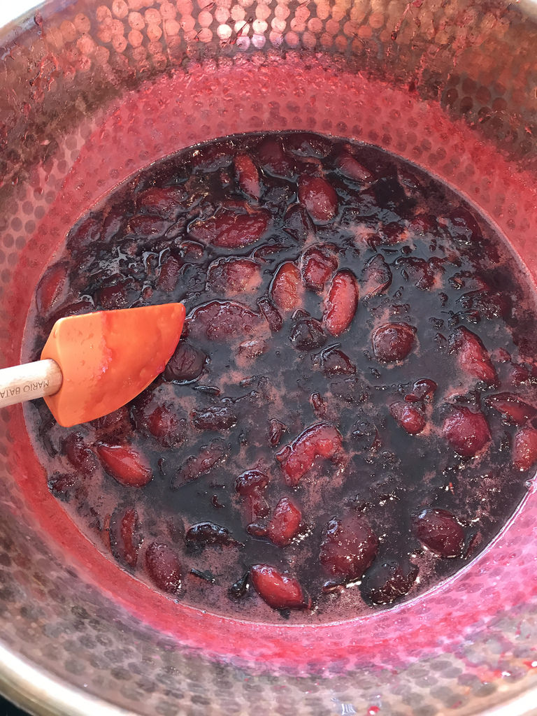 Santa Rosa plum jam