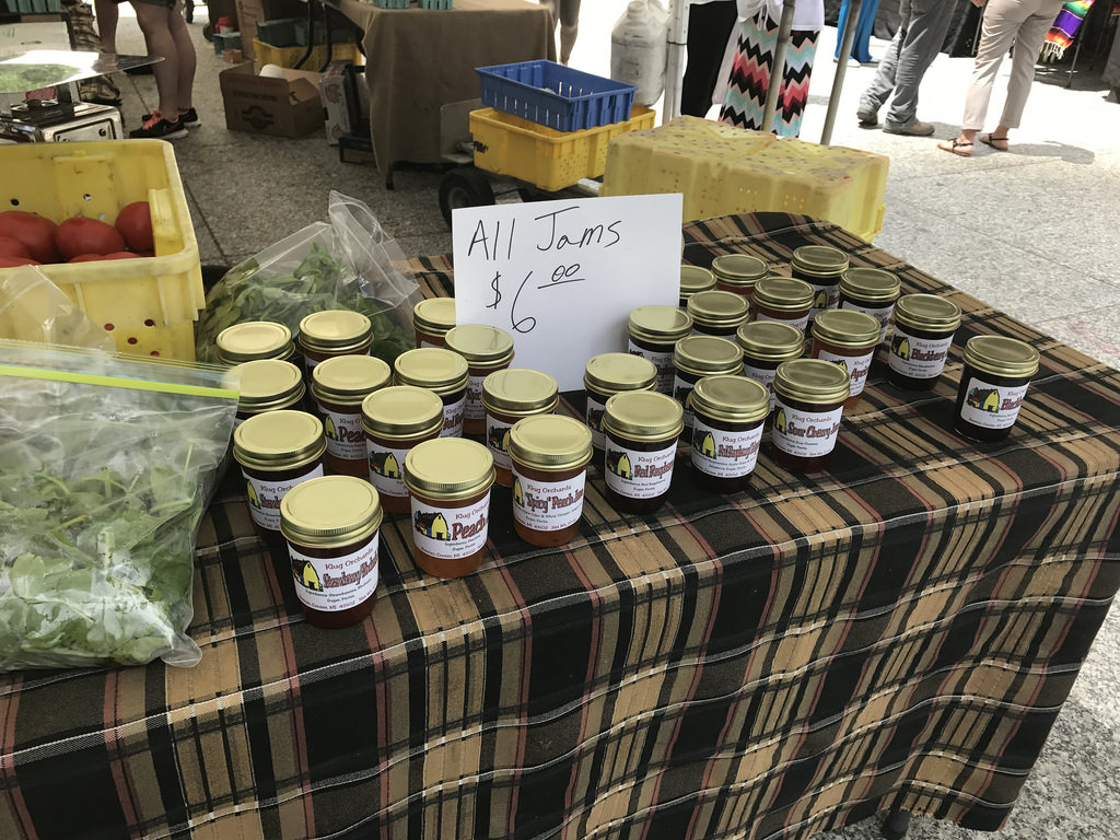 Farmers market in Chicago