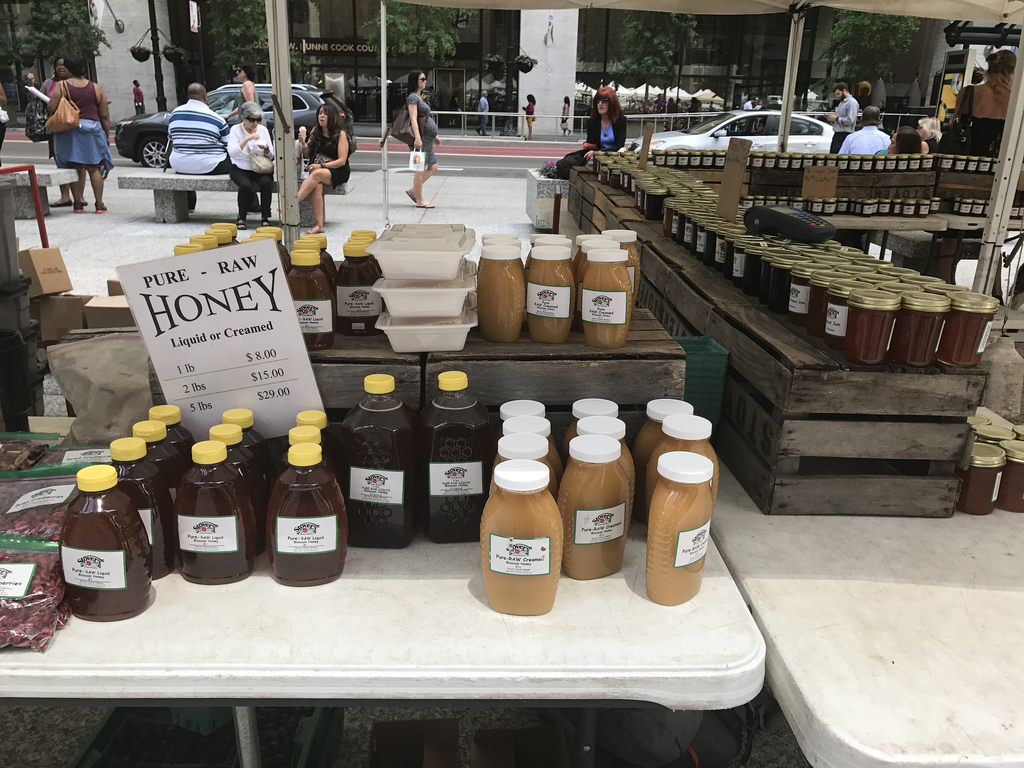 Farmers market in Chicago