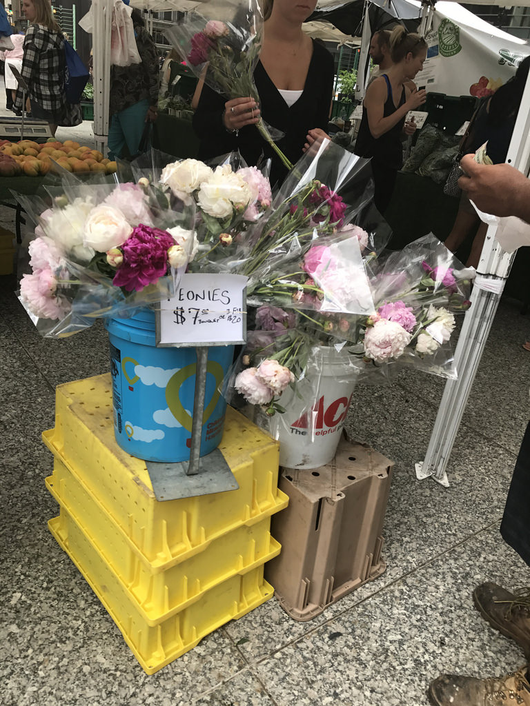 Farmers market in Chicago