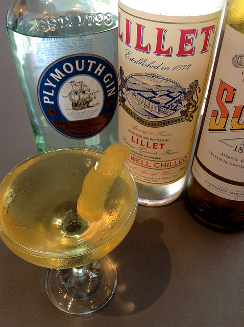Le cocktail Martini Blanc Tonic, un mélange simple de vermouth et