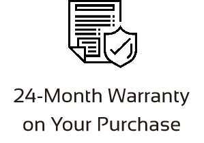 24-month warranty