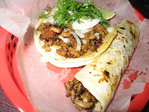 Taco Al Pastor and Taco Arabe