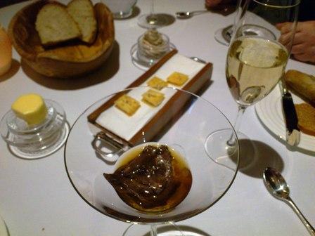 French onion consomme, Crab, Gruyere, Potato wafer.jpg