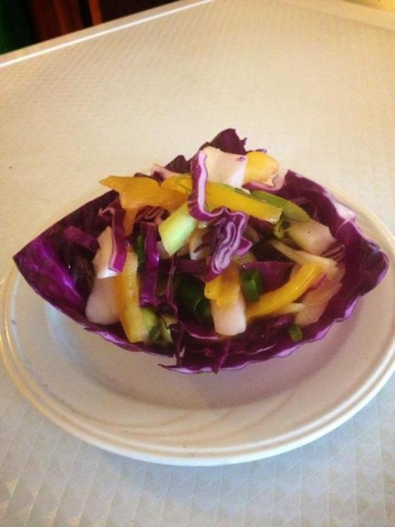 Fennel Salad in Cabbage boat.jpg