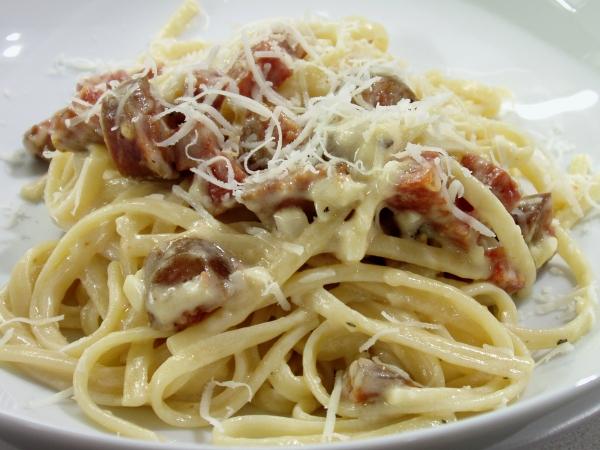 Pasta with Sweet and Spicy Sausage.JPG