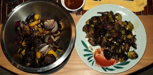 Merguez lamb campfire stir fry with brussels sprouts.jpg