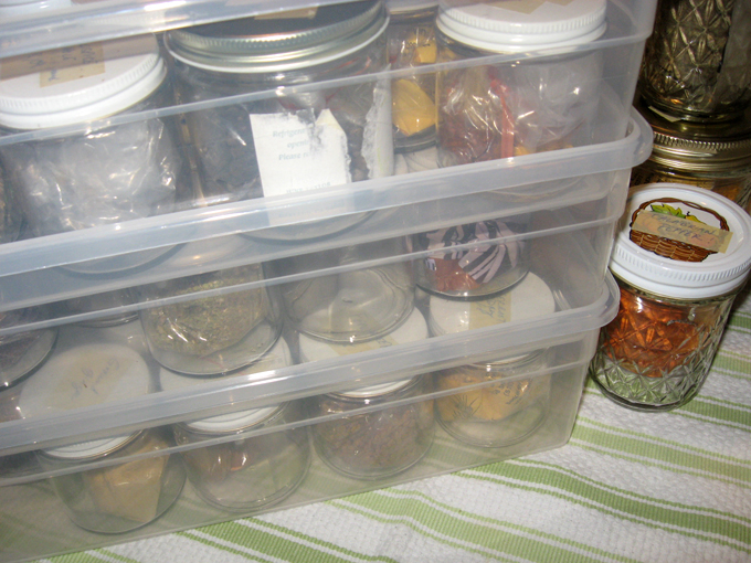 Storing Bulk Spices - One Happy Housewife