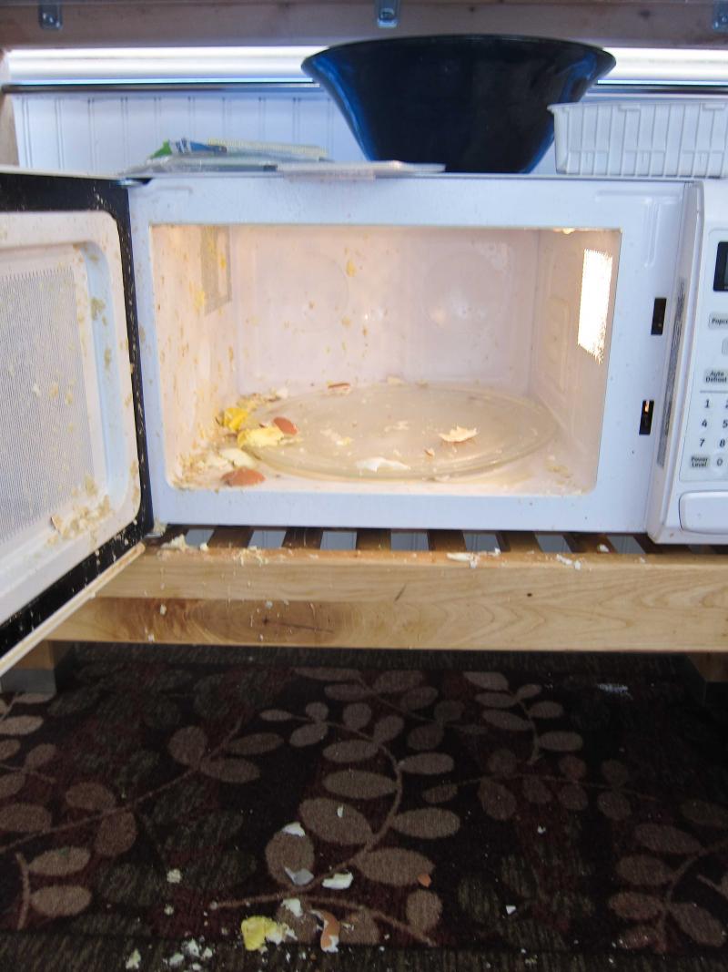 How many minutes to cook an egg in the microwave Soft Boiled Eggs In The Microwave Cooking Egullet Forums