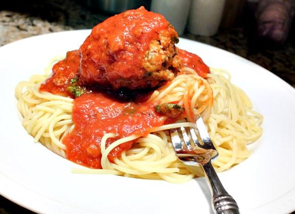 spaghetti and meatballs.JPG