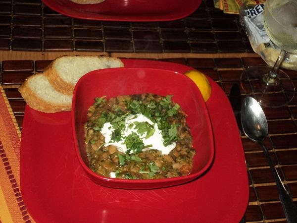 Southeast Indian Lentil Stew and fresh bread.jpg