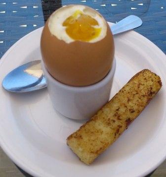The Nut Tree - Egg and soldiers..jpg