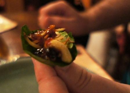 Baan Kanitha - Pandan leaves chilies dried shrimp roast coconut shrimp paste sauce (2).jpg