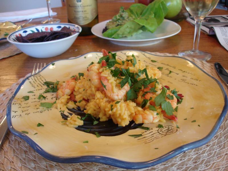 Shrimp with Saffron Rice Pilaff 003.JPG