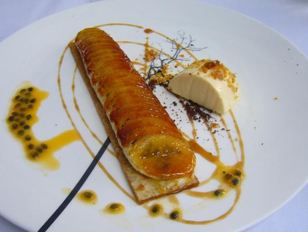 Caramelised Banana Galette with Salted Caramel, Passion Fruit and Peanut Oil Parfait.jpg