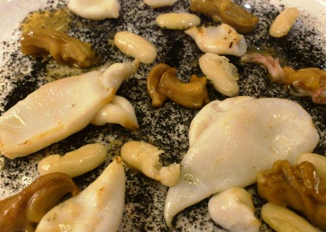 Cracco - Squid, ducks tongues, dried squid ink...jpg