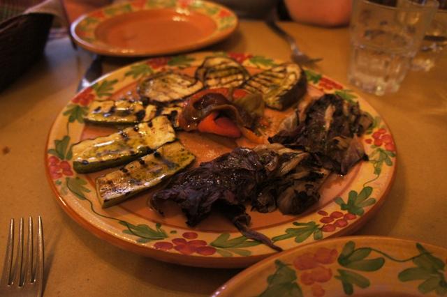 Osteria Furlani - Grilled vegetables.JPG