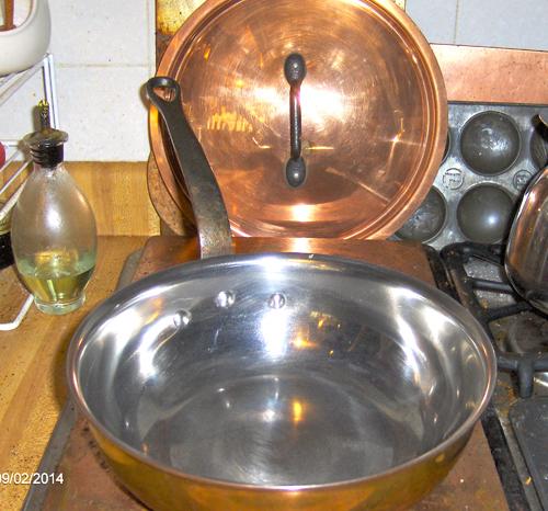 Matfer Bourgeat Copper Frying Pan 11