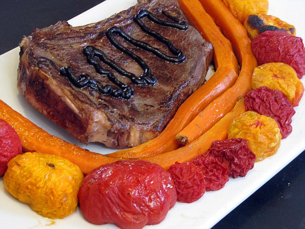 SV steak dehydrate tomatoes.JPG