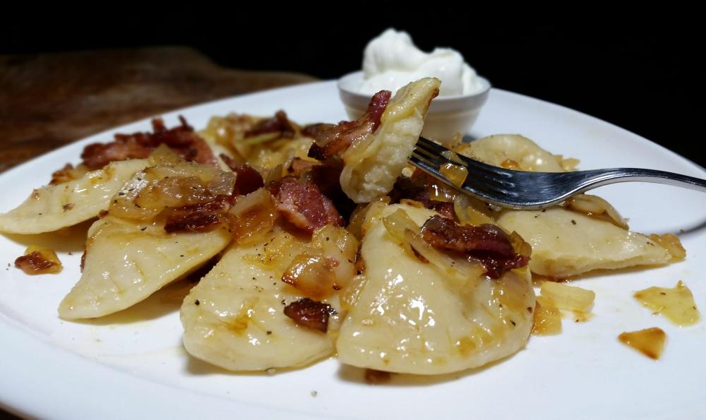 Perogies for breakfast October 30th, 2016.jpg