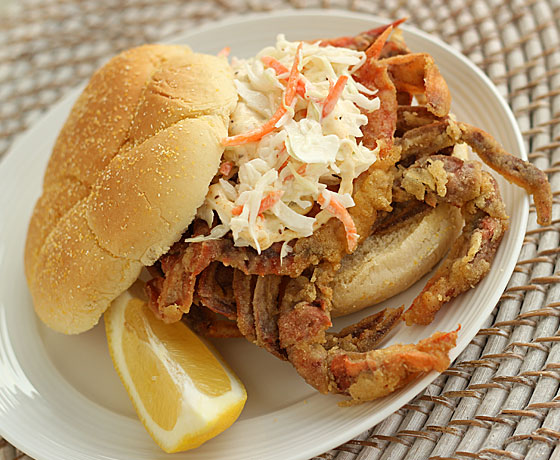 Post in Soft Shell Crab