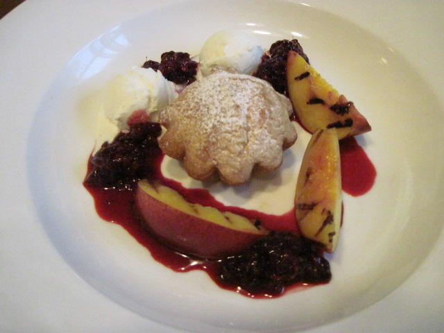 Grilled Nectarine with Nectarberry Compote.JPG