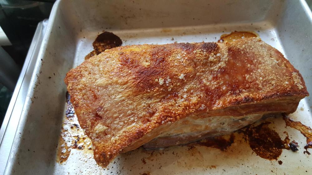 Finished Crispy Skin Pork picture 2