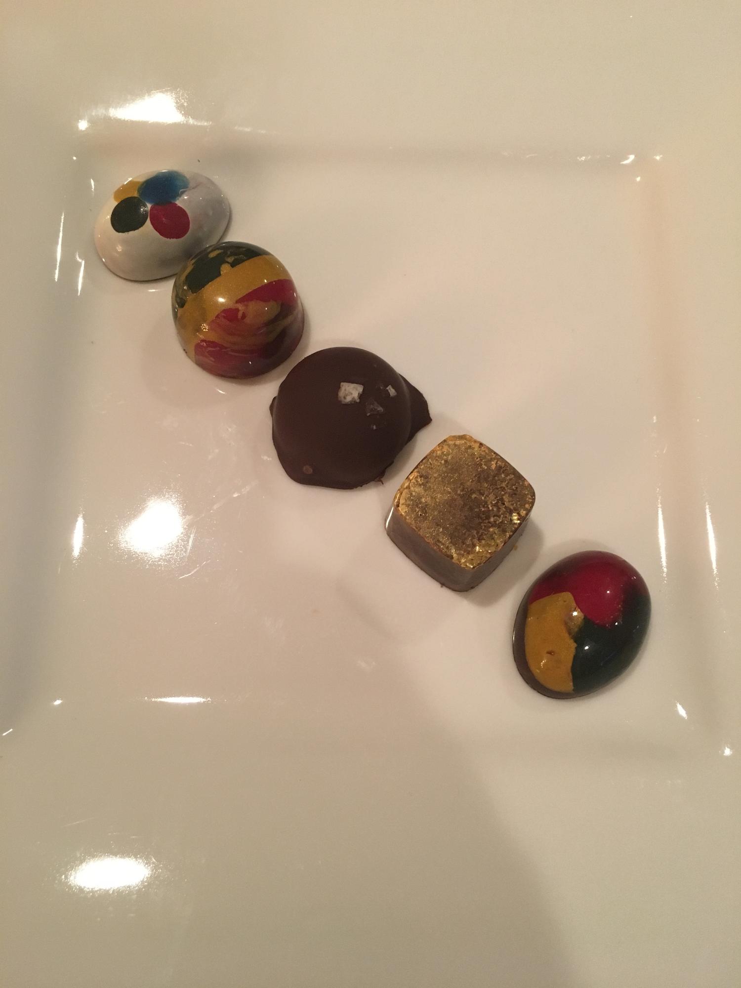 Lesson - Creating Chocolate Bonbons Using a Mold