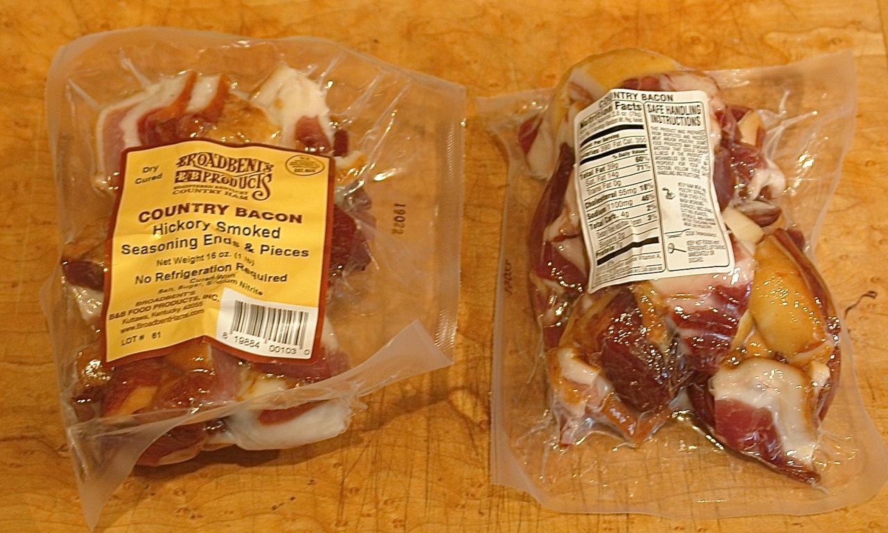 Bacon, Broadbent's Hickory Smoked