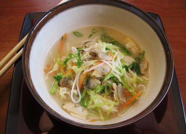 Miso Soup with Clam and Cabbage.JPG