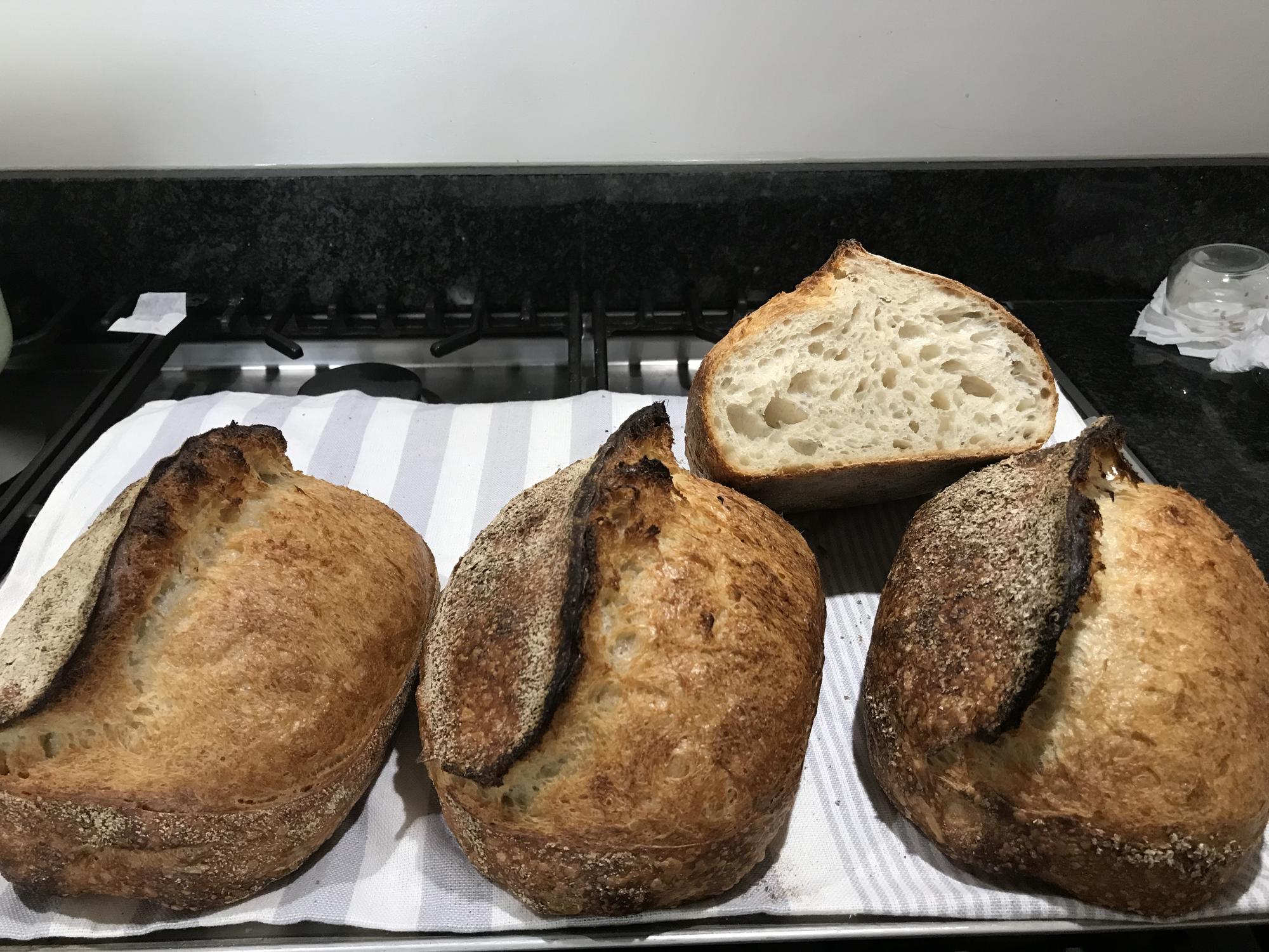 Query about freezing bread