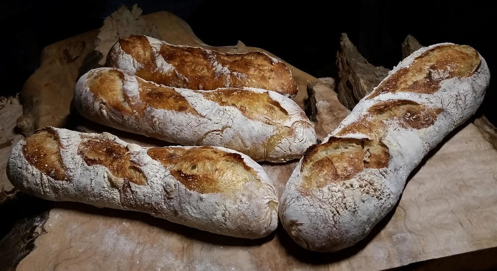 Sourdough Baguettes dough March 4th, dough March 2nd, 2019.jpg