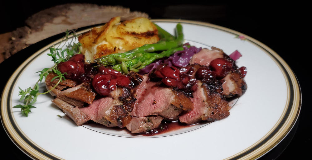 Duck with Port and Cherry sauce May 17th, 2019 1.jpg