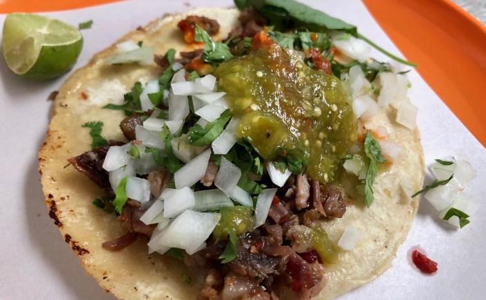 Street Tacos with Salsa Verde, Le Merced Market, Mexico City.jpg