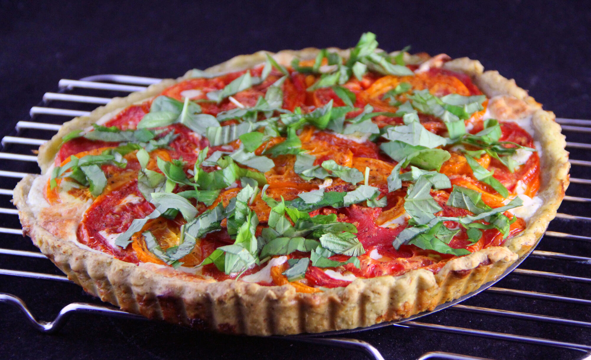 Heirloom Tomato Tart Recipe, Trisha Yearwood