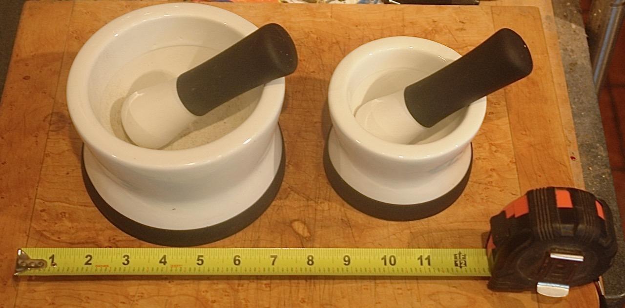 A mortar and pestle is non-negotiable