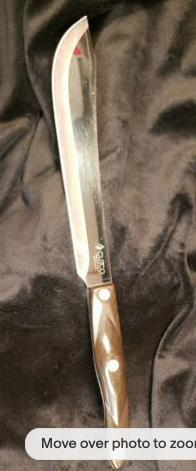 Buy the Cutco No. 1722 Butcher Knife w/ Brown Handle