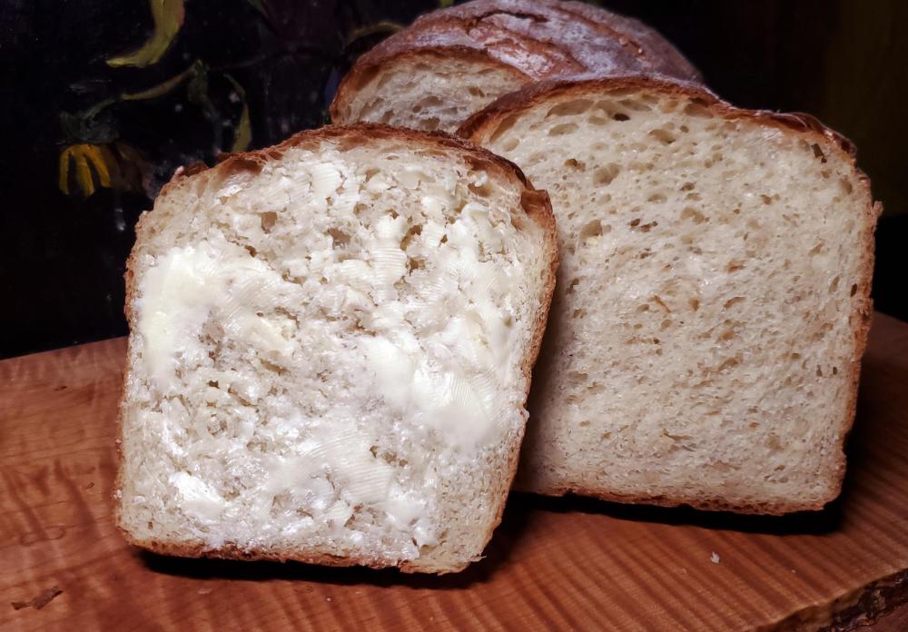 Oatmeal Bread Sliced and buttered February 8th, 2023.jpg